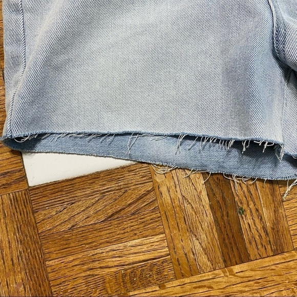 Blank NYC The Fulton Roll Up Denim Cut Off Shorts‎ Size 28 - Picture 4 of 12